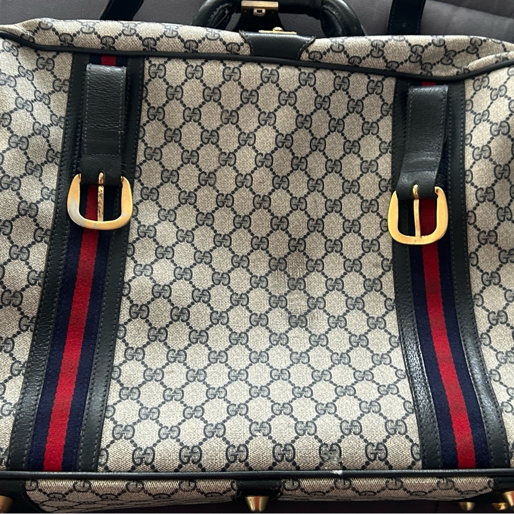 Vintage Gucci Luggage Suitcase